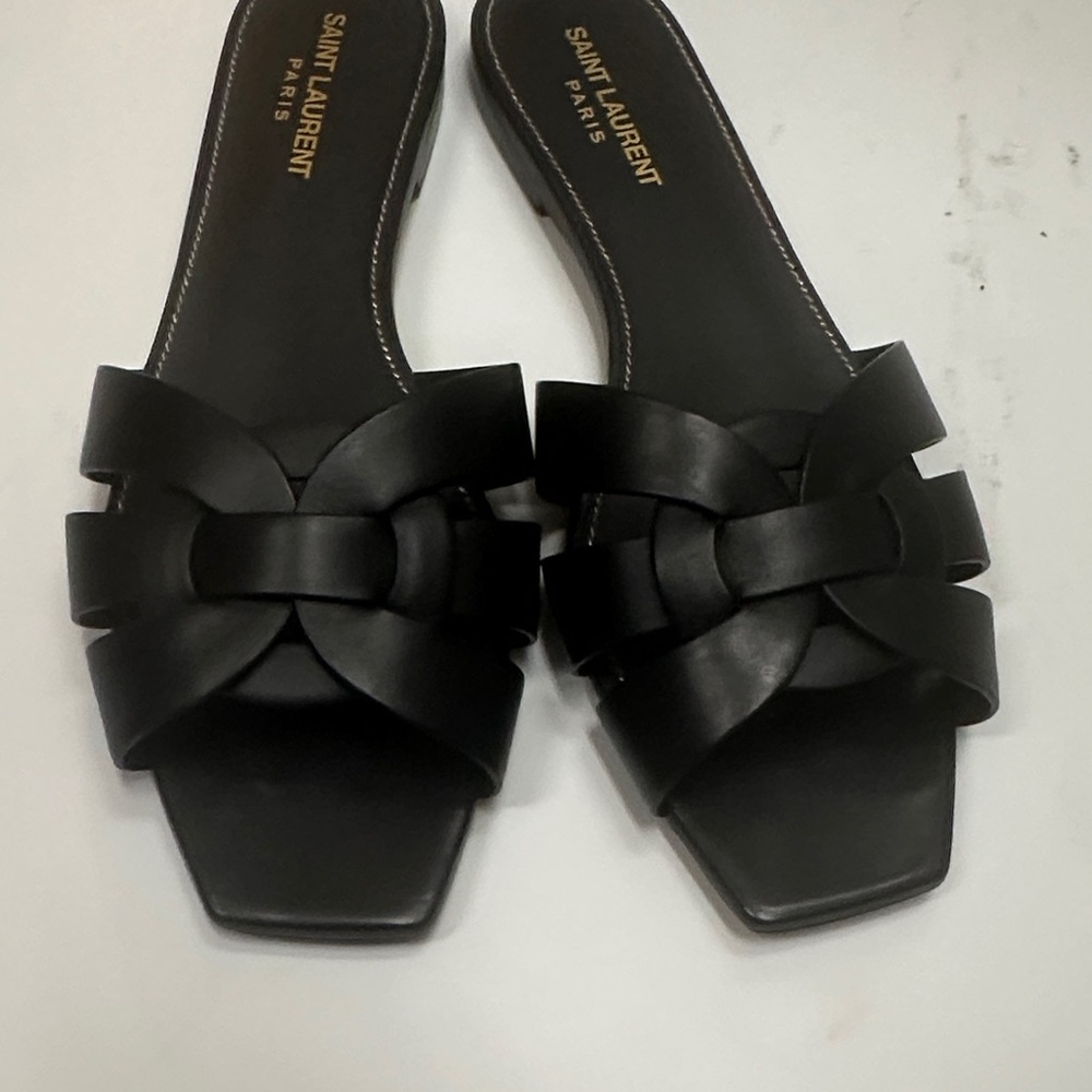 Saint Laurent Tribute Sandals - Picture 3 of 9